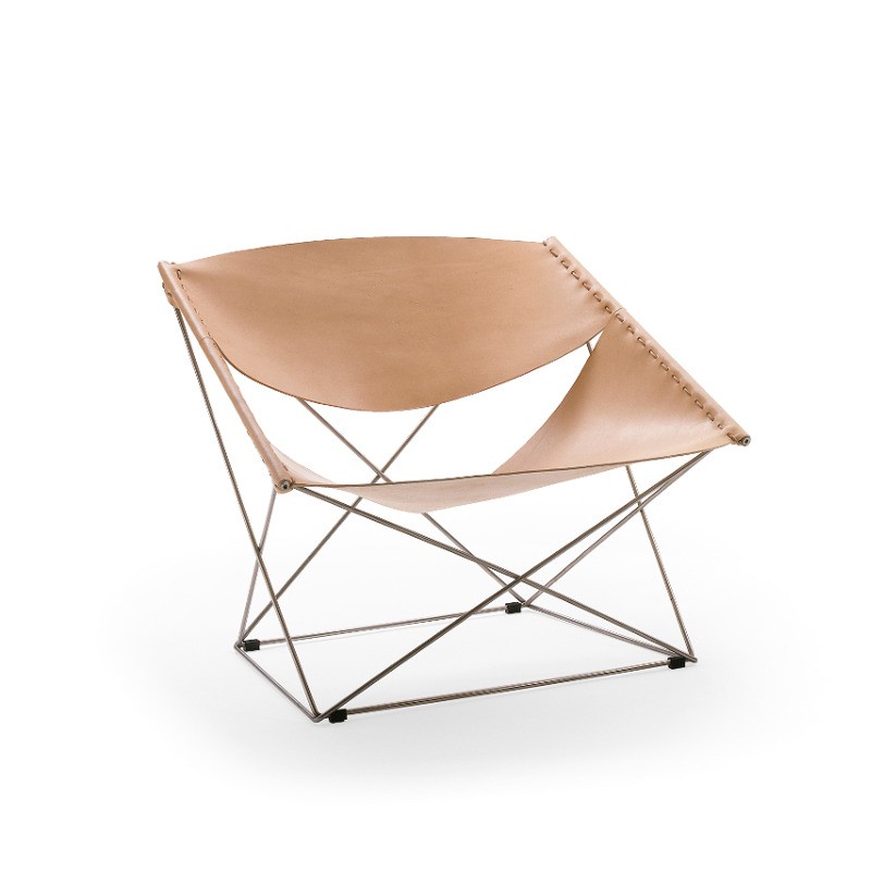 butterfly-fauteuil-pierre-paulin-artifort-tuigleer-naturel-voor