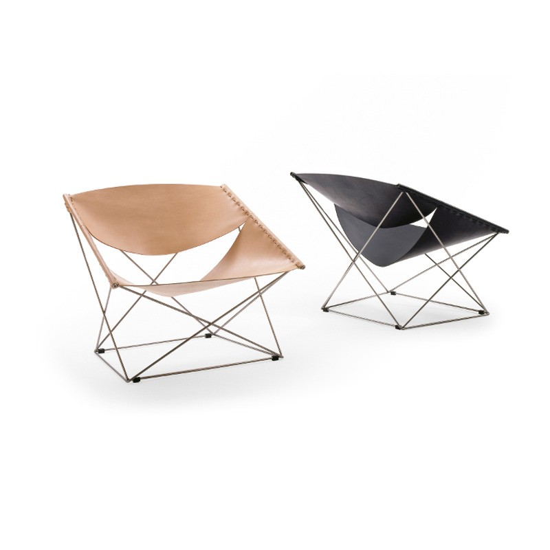 butterfly-fauteuil-pierre-paulin-artifort-tuigleer-zwart-en-naturel