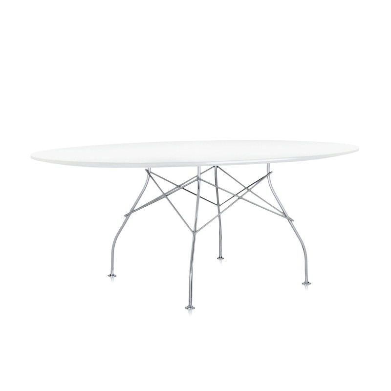 glossy-ovaal-tafel-citterio-kartell-polyester-wit