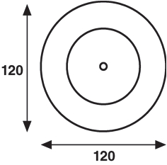 Ø 120